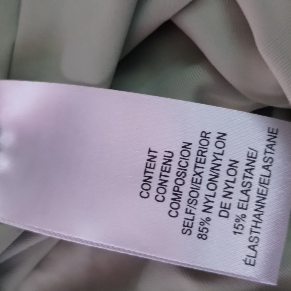 Wayf Womens XL Blouse Drapey Ruched Smooth Tie Shoulder - Picture 3 of 3